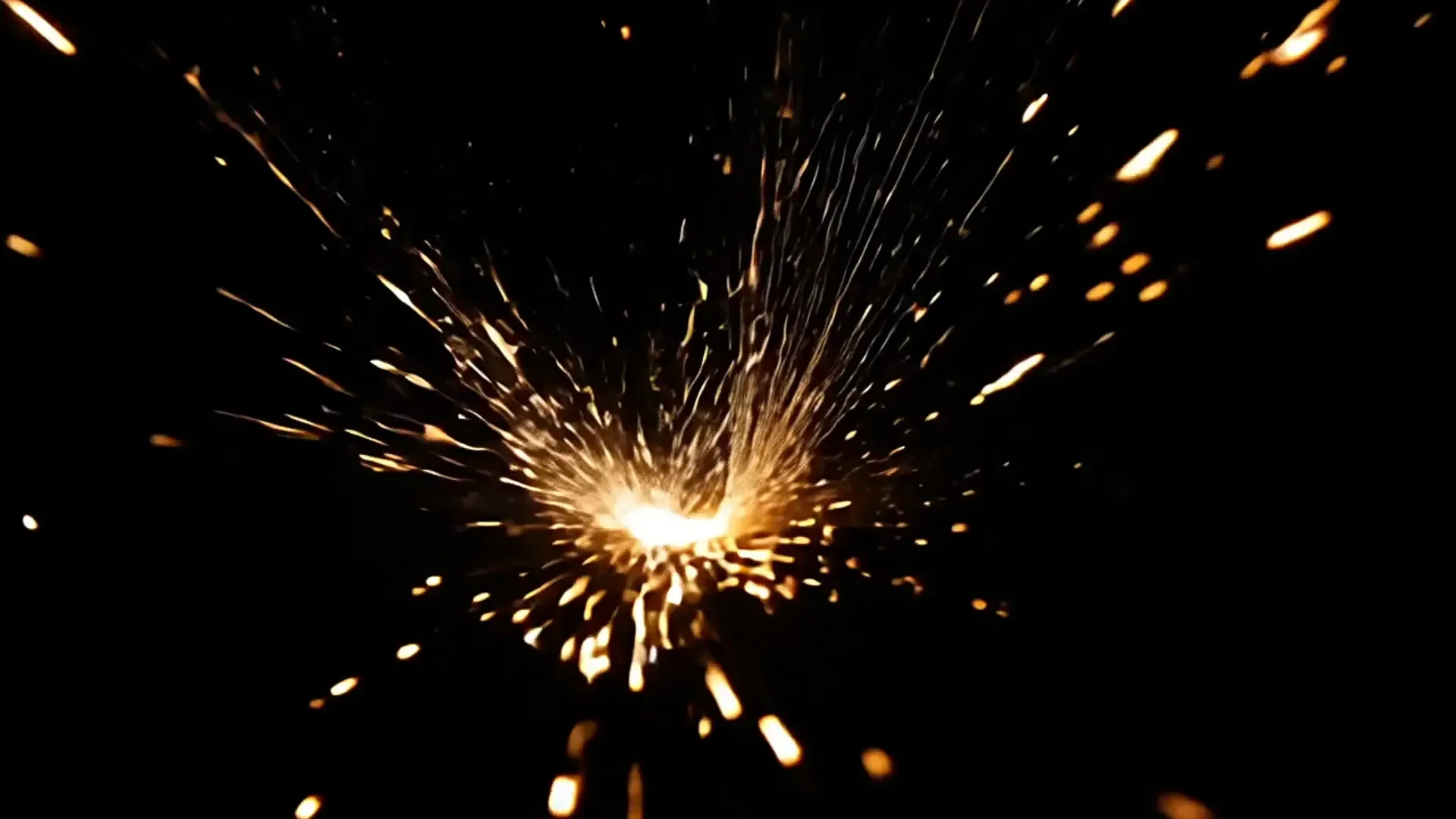 Particle Firework Overlay for Film Titles Title Animation